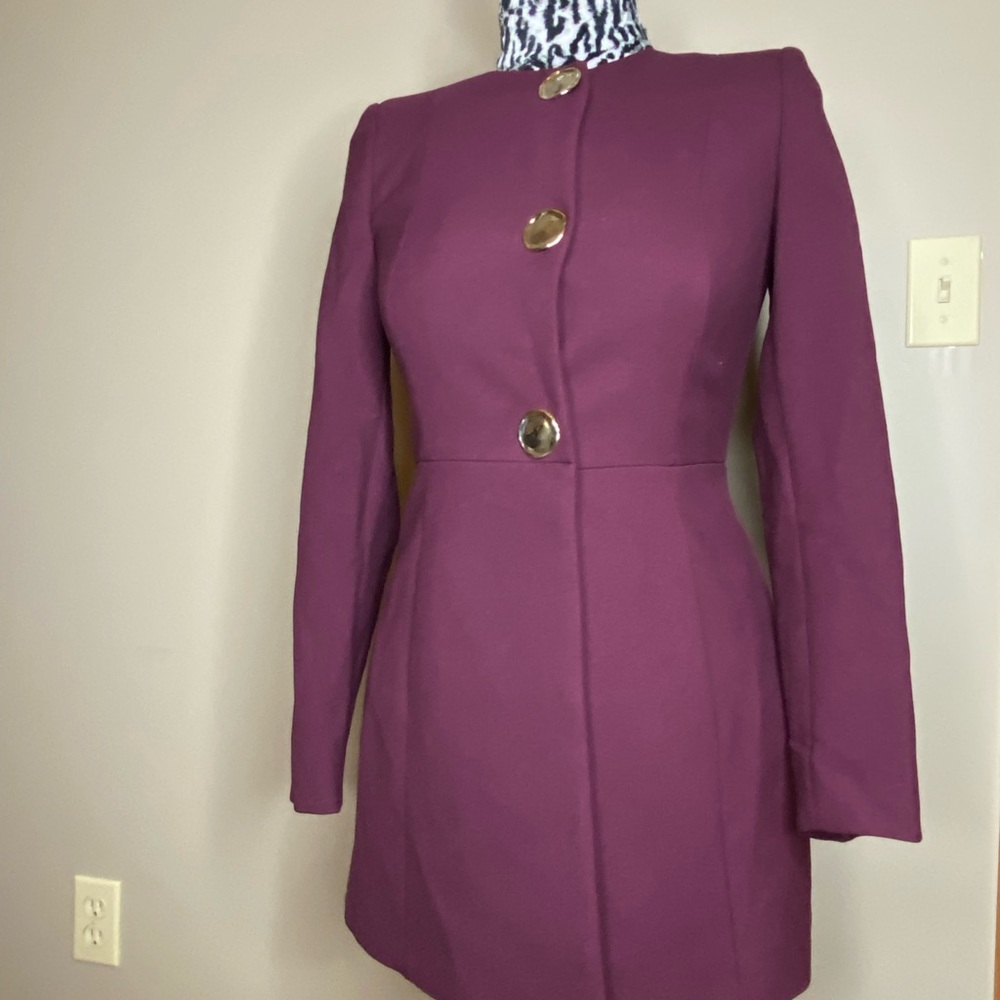 Zara Purple Women's Coat